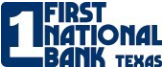 First National Bank Texas